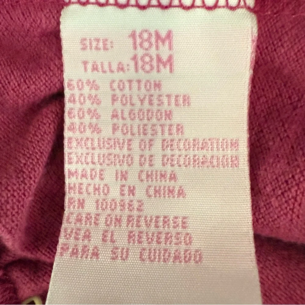 Y2K Wilson Pink and Gray Baby Girl Shorts Srt Size 18 Mo